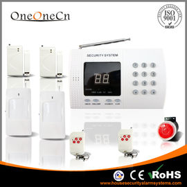 سیستم زنگ خطر بی سیم PSTN امنیت با صفحه نمایش LED و صفحه کلید برای خانه