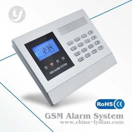 LCD صفحه نمایش جی اس ام سیستم هشدار امنیتی بی سیم خانه اس ام اس هشدار سارق