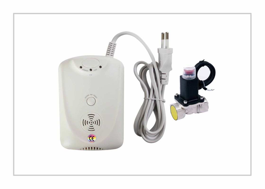 سنسور CO نیمه هادی مونوکسید کربن و آشکارساز گاز 240V فلش زنگ هشدار